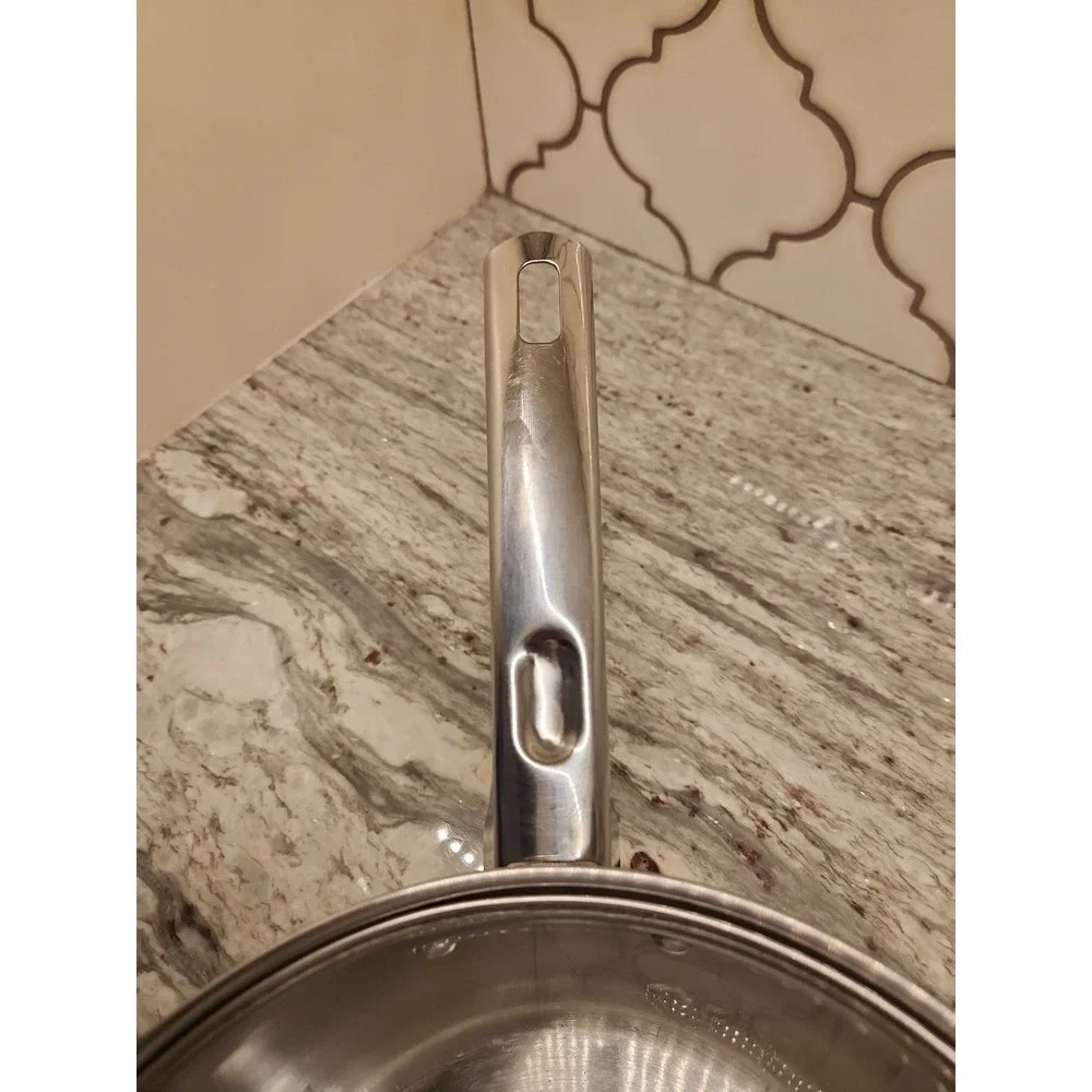 Heuck Classics 2 Quart Stainless Steel‎  Saucepan w/Stainless Lid